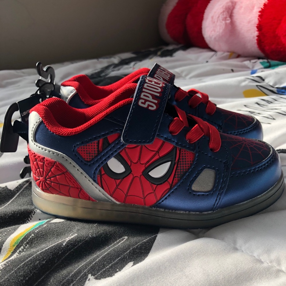 Marvel Comics Spider-Man Toddler Boys Shoe